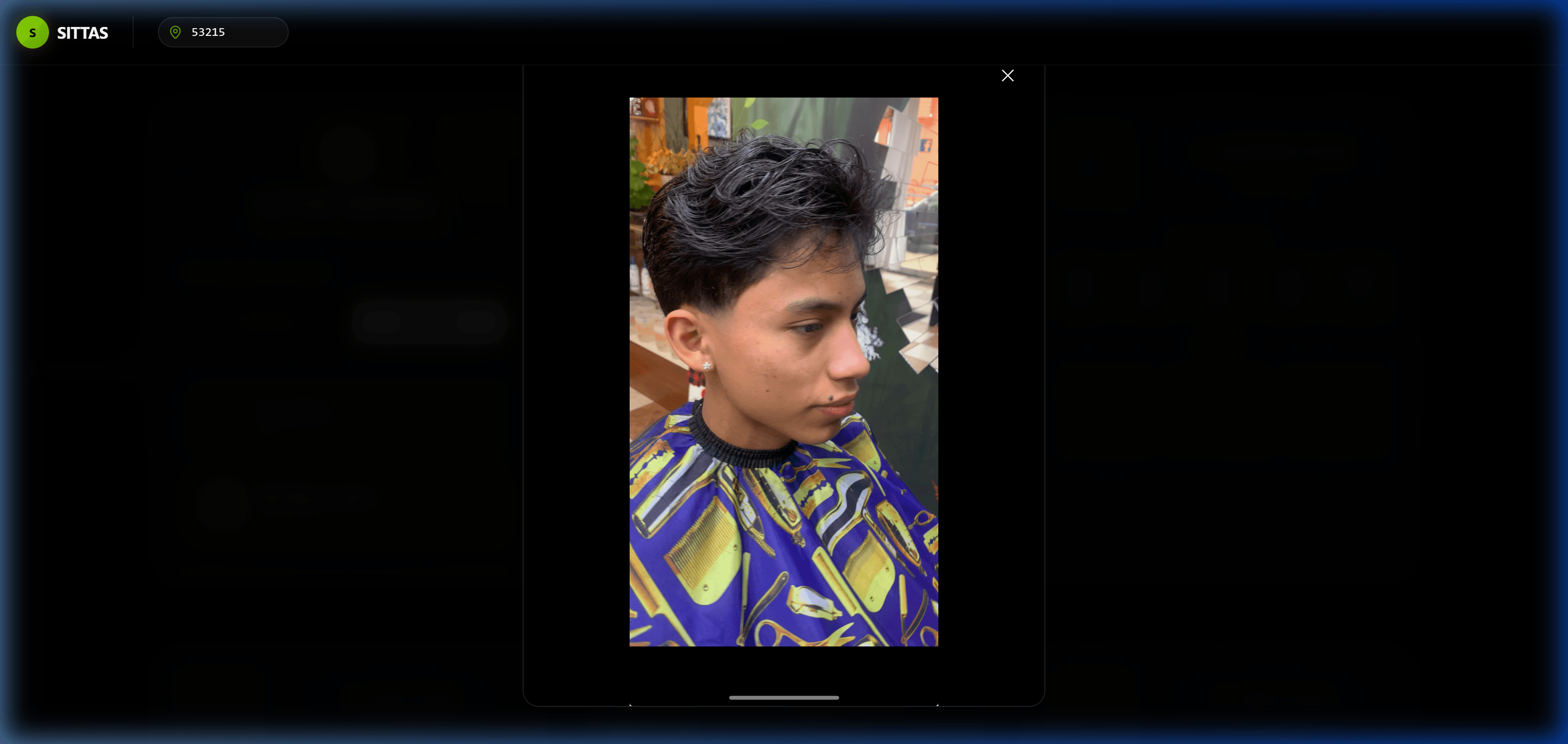 Vista de galería a pantalla completa